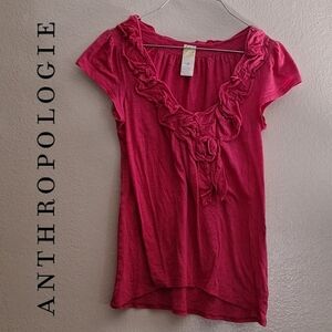 C Keer Anthropologie Womens Top Size XS